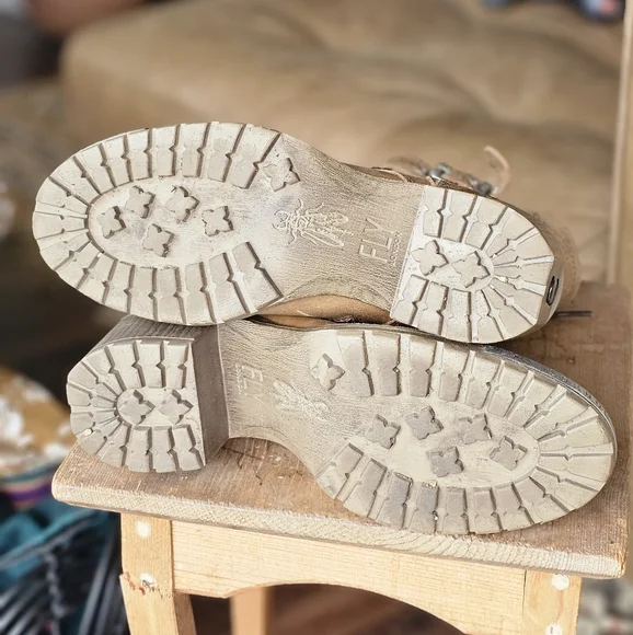 Fly London Women's Lask Mid-Calf Combat Boots - Picture 7 of 10